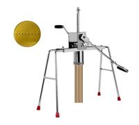 ZMJGLL Herramientas de fabricación de Incienso en Varilla de Acero Inoxidable, máquina Manual para Hacer Incienso en Varilla, con moldes para Incienso, Soporte Ajustable de 50-56 cm (A)