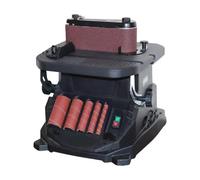 ZMJGLL Lijadora de Disco y lijadora de Banda: máquina de Pulido y Cepillado de Grado Industrial para Madera y Metal, Herramienta de Afilado de Papel de Lija de sobremesa.