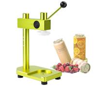 ZMJGLL Máquina cerradora de latas Manual para sellar frascos y Botellas, Herramienta de Sellado de aleación de Aluminio para Uso Comercial y doméstico (Green)