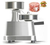 ZMJGLL Máquina Comercial para Hacer Hamburguesas,Máquina formadora de Carne Manual de Acero Inoxidable,Moldes de Hamburguesas para Cocina,Puestos al Aire Libre (100mm)