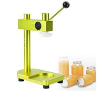 ZMJGLL Máquina de Sellado Manual de latas para envases de Aluminio y Pet, Ideal para Uso Comercial en envases de Alimentos y Bebidas (Green)