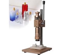 ZMJGLL Máquina de Taponado de Perfume, Máquina Manual de Crimpado de Perfume, Altura Ajustable, Taponadora Profesional para Laboratorio de Empaque Químico en Casa (20mm)