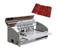 ZMJGLL Máquina eléctrica para hendido de Papel, hendidora y cortadora automática de Papel de 460 mm, espaciado Ajustable, posicionamiento bidireccional, máquina plegadora de Papel para Tarjetas.
