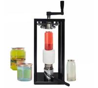 ZMJGLL Máquina selladora de latas Manual, cerradora de latas de Mano para envases herméticos, Ideal para sellar Bebidas como el té con Leche