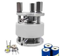 ZMJGLL Molde de prueba de batería de estado sólido, forro de cerámica, diámetro ajustable de 6 a 20 mm, resistencia a la presión de 800 MPa, para preparación de electrolitos sólidos e investigación de