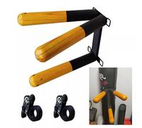 ZMJGLL Muñeco de Artes Marciales de Madera, Entrenador de Muñeco Wing Chun para Objetos Blandos/Saco de Arena, Objetivo de Fuerza de Mano con Muelles