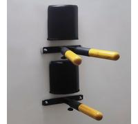 ZMJGLL Muñeco de Artes Marciales Montado en Pared, Entrenamiento de Artes Marciales, Entrenador de Wing Chun para el Hogar, Pila de Hombre, Equipo Portátil de Artes Marciales con Resorte