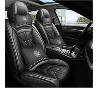 ZMLYQ Funda para Asiento de Coche de 5 plazas aplicable a Jeep Avenger 2023-,Eimpermeable/Cuero,Gris