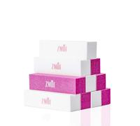 ZMOI Nail Buffer Blocks - 10 PCS Natural & Acrylic Nail Buffer - 4-Way Medium Grit Buff Nail Block for Smooth Nails - Easy to Use Nail Art T