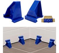 Zmpkhba Paquete de 40 espaciadores de suelo, kit de instalación de suelo laminado 2 en 1 con espacio de 1/2 pulgada y 1/4 pulgadas, herramientas espaciadoras de suelo para tablones de vinilo, azulejos