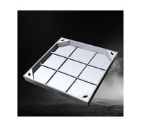 ZMQU 304 Stainless Steel Invisible Manhole Cover, Base
