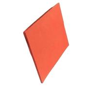 ZMQU Lámina de Espuma de Esponja de Silicona roja for Piezas de Equipos en Varios tamaños(380 * 380 * 8MM)