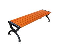 ZMTGLTG Bancos De Parque Al Aire Libre, Bancos De Madera Antiséptica Engrosada, Jardín Comunitario Y Asientos Al Aire Libre En El Patio.(120cm)