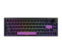 ZMX X BOYI 66Pro - Teclado mecánico RGB de disparo rápido con interruptor magnético, 60% efecto Hall, junta de accionamiento ajustable, montaje en caliente, intercambio en caliente, teclado mecánico