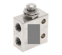 ZMYOZDO Válvula neumática de Aire con botón mecánico de 2 Posiciones y 3 vías, TAC2-31V Tipo Koganei, máquina Manual, Herramientas de válvula de botón