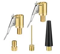 ZMZaoan Juego de adaptadores de válvula Multifuncional: Adaptador para Bosch EasyPump - Adaptador Inflador Bicicleta, Conector Válvula Neumático para Coche y Pelotas