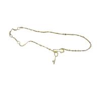 Zn - Cinturón de cintura de aleación con detalle único de ojo de cerradura, ideal para sesiones de fotos y eventos festivos, cadena de cinturón de cuentas retro para vestidos, jeans especiales