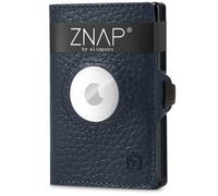 ZNAP Airtag Wallet 12 Tarjetera monedero 8,9 x 1,8 x 6,3 cm (largo x grueso x ancho) protección RFID