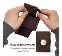 ZNAP Slim Wallet 12 Tarjetera monedero 8,9 x 1,8 x 6,3 cm (largo x grueso x ancho) protección RFID