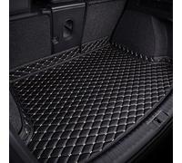 ZNCJY Funda De Maletero De Coche para Renault Clio 2019 2020 2021 2022 2023 2024 2025, Cuero Antislip Alfombrillas para Maletero, Proteccion Interiores Accesorios Coche,Black+Beige