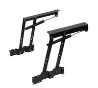 ZNJAMN 2 unids/Set bisagras Plegables for Muebles Mesa con elevación Marco bisagra Elevador Escritorio Accesorios de Hardware para Mesa de Café