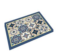 ZNJAMN Alfombra de Cocina Impermeable, Resistente al Aceite, Absorbente, a Prueba Polvo, Alfombra for Puerta Entrada baño, decoración del hogar para Cocina(40X60CM)