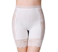 ZNJAMN Braguitas Tipo BóXer para Mujer Women Panties Seamless Safety Short Pants Women's High Waist Stretch Shorts Briefs Slimming Underwear Woman Summer Lingerie para Mujeres(White,XL(60kg-75kg))