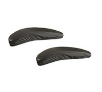 ZNJAMN Fundas para Brazos De Sillas De Oficina 4 Fundas for reposabrazos de Silla, Guantes Agarre, Cuero for, elásticos Color sólido para Sillas De Oficina(Coffee)