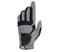 ZNJAMN Guante De Golf 2 uds Guantes de Golf Tela Microfibra Antideslizantes Transpirables Entrenamiento for Poner Columpio en el Club para Principiantes(Grey-Left Hand,24)