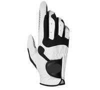 ZNJAMN Guante De Golf 2 uds Guantes de Golf Tela Microfibra Antideslizantes Transpirables Entrenamiento for Poner Columpio en el Club para Principiantes(White-Right Hand,22)