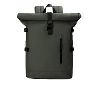 ZNJAMN Mochila Roll Top Mochila de viaje for mujer, mochila enrollable for portátil, impermeable, expandible, for hombre, for senderismo, fin semana, negocios Para Viaje Uni Ciclismo Trabajo(Green)