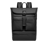 ZNJAMN Mochila Roll Top Mochila enrollable for ordenador portátil for hombre, resistente al agua, con ruedas, for viajes universitarios, mochila informal for el día a Para Viaje Uni Ciclismo Trabajo