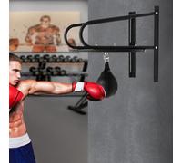 ZNLLQZN Juego de plataforma profesional de Speedball para montaje en pared, entrenamiento de reacción, entrenamiento de boxeo, altura ajustable, para una variedad de ejercicios de boxeo