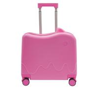 ZNLLQZN Maleta infantil para sentarse en la parte superior, maleta de viaje para niños, maleta con ruedas con barra de tracción y cerradura de contraseña para 3 - 6 años, para viajes cortos y viajes