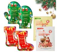 Znnhnn Mascarilla para pies, máscara de mano, regalo de Navidad, un regalo para amigos y familiares