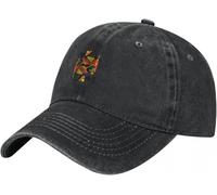 ZNODXFIV Gorra de béisbol de Mezclilla Retro Reina de Picas Baraja de Cartas clásica Casino Poker Casquette Gorra de Mezclilla Lavada Deportes Golf Béisbol para Hombres Mujeres Sombreros geniales