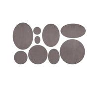 ZNQNDSR Cuero Adhesivo para Tapizar Parche Autoadhesivo para Reparación De Cuero, Tela De Gamuza, para Sofá, Asiento De Barco, Silla, Bolso(Gray)