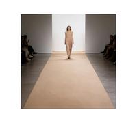 ZNQNDSR Rollo De Alfombra, Alfombras No Tejidas para Pasillo Interior, Decoraciones para Fiesta Temática De Ceremonia De Boda, Baile De Graduación(Light Camel,3.3x32.8ft)