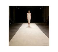 ZNQNDSR Rollo De Alfombra, Alfombras No Tejidas para Pasillo Interior, Decoraciones para Fiesta Temática De Ceremonia De Boda, Baile De Graduación(Beige,4.9x32.8ft)