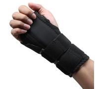 ZNTIHZ 1Pcs Wristbands Women Men Stabilizing Brace Hand Support para Deportes,Ciclismo(Black Left)