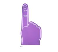 ZNTIHZ 2 Pares de Dedos Espuma gladiadores, Juegos Deportivos inspirados en Gigantes por los fanáticos del Deporte, Accesorios porristas for Eventos para Eventos Deportivos,Juegos(Purple)
