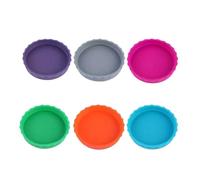 ZNTIHZ 4 Juegos de Tapas for latas refresco, Silicona, for Cerveza, Cubiertas Protectoras for Bebidas y Jugo, Reutilizables, se Adapta a estándar para Vino,Cerveza,Champán