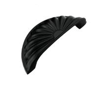 ZNTIHZ 4 tiradores de cajón vintage bronce en forma concha medio círculo for cocina, armario, puerta, tirador dorado envejecido Para Armarios Y Guardarropas(Color 5)