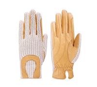 ZNTIHZ Guantes de línea Trasera, Equipo for Jinete, Guantes for Montar a Caballo, Transpirables Resistentes al Desgaste para Deportes Al Aire Libre(XL)