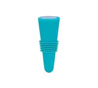 ZNTIHZ Juego de Tapas for Botellas Vino y Bebidas, Tapones selladores for champán a Prueba Fugas, tapón Protector Corcho Reutilizable, 10 Uds para Vino,Cerveza,Champán(Blue)