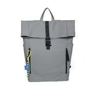 ZNTIHZ Mochila deportiva de viaje funcional con parte superior enrollable for ciclismo, mochila informal moda, escolar gran capacidad for estudiantes Para El Trabajo,El Ciclismo(GRAY)
