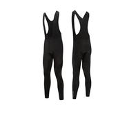 ZNTIHZ Pantalones de Ciclismo Invierno clásicos Negros Forro Polar térmico con Tirantes Largos for Hombre, Pantalones Cortos Deportivos for Correr para Ciclismo Y Turismo(Black,XXL)