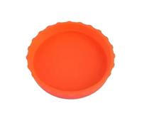 ZNTIHZ Tapa de Lata refresco, Tapa Bebida, Tapas Botellas Cerveza, tapón Jugo, Coque Reutilizable, 10 Uds para Vino,Cerveza,Champán(Orange)