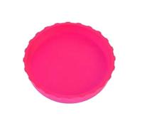 ZNTIHZ Tapa de Lata refresco, Tapa Bebida, Tapas Botellas Cerveza, tapón Jugo, Coque Reutilizable, 10 Uds para Vino,Cerveza,Champán(Rose Red)