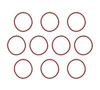 ZnttUu 10 cuerdas elásticas para trampolín, hebillas de aluminio, cuerda elástica elástica para cama elástica, salto de altura duradero